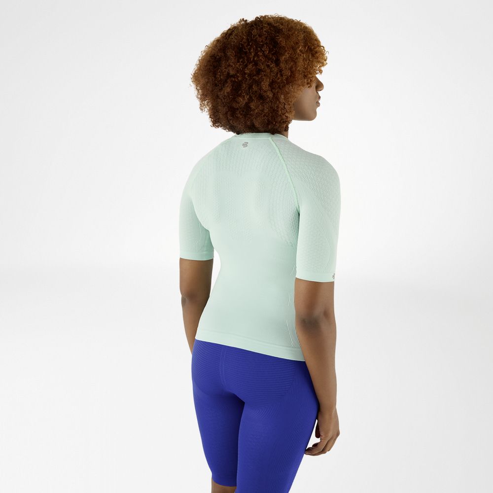 Sports Compression Shirt Short Sleeve Women